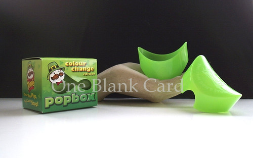 Green pringle pop - pringle, box