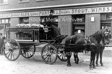 Ddr-5 Horse Drawn Hearse, Funeral, Unlocated. Photo