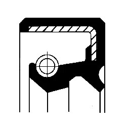 Shaft seal crankshaft fits - shaft,