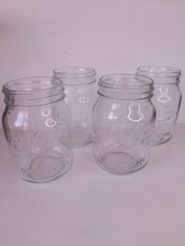 Mason Jars Set Of 4 Glass Drinking Storage