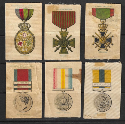 Wills 1916 war medals silk - 1916,