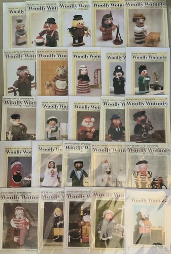 Set vintage woolly - of,