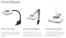 AI PRIME 16  HD LED LIGHT MARINE REEF FULL SPECTRUM MOUNTING AQUARIUM TANK