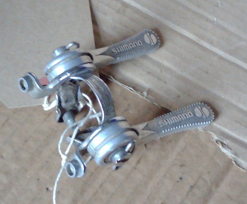 Shimano double downtube gear - shimano,