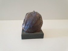 Smoky / Black Quartz 198g - Mounted Rough Raw Crystal Specimen / Mineral Sample