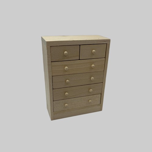 Dolls house bare wood - bare,
