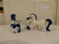 USSR Gzhel Hand Painted