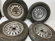 TRIUMPH SPITFIRE MK4 1500 4.5J 13 INCH STEEL WHEELS SET OF 4