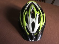 Giro Cycling Hat/Helmet. Adult size. Yellow &Black. Used VGC.  Size 54-61cm.