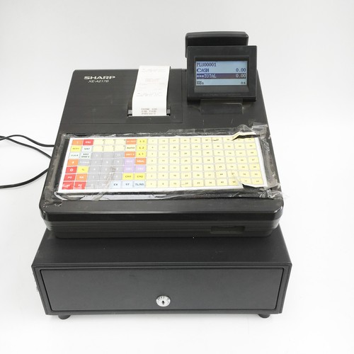 Sharp a217b till and cash - and,