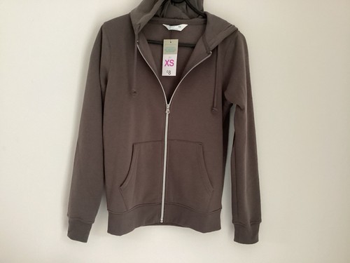 Warm fleece lined taupe hoodie - fleece,