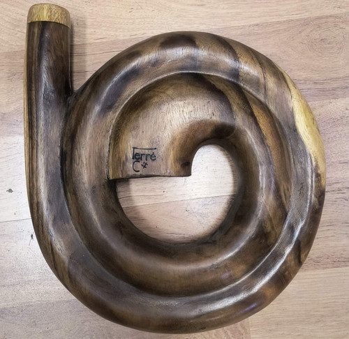 Handmade didgeridoo spiral - handmade,