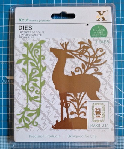 New xcut woodland - stag, dies
