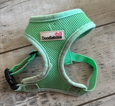 Unisex Mint Doodlebone Adjustable Dog Puppy Harness Vest Lightly Padded Small