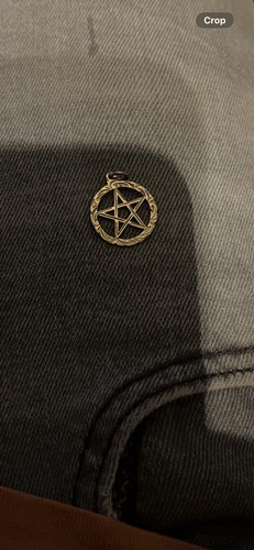 Gold masonic pointed star - gold, 5