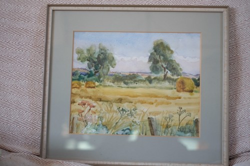 Vintage watercolour painting - watercolour,