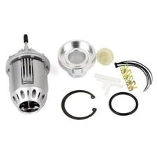 HKS CAR SQV 4 TURBO BLOW OFF VALVE PULL-TYPE SSQV BOV WITH ADAPTER SILVER