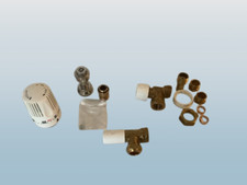 MYSON Direct 2-Way TRV Radiator Valve Kit 15mm 1/2" BSP Thermostatic