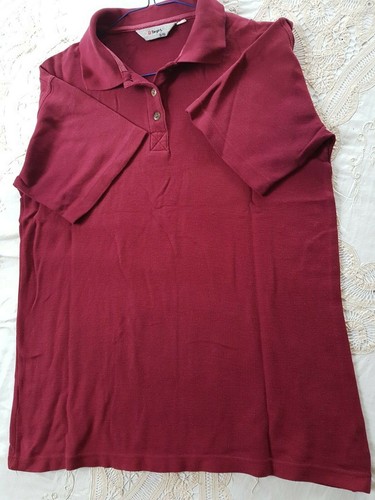 Adult unisex wine aertex top
