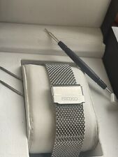 For seiko 20mm stainless steel mesh Double Safe Lock strap / bracelet BARGAIN!!!