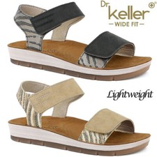 Ladies Wide Fit Sandals Memory