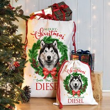 Husky Christmas Sack