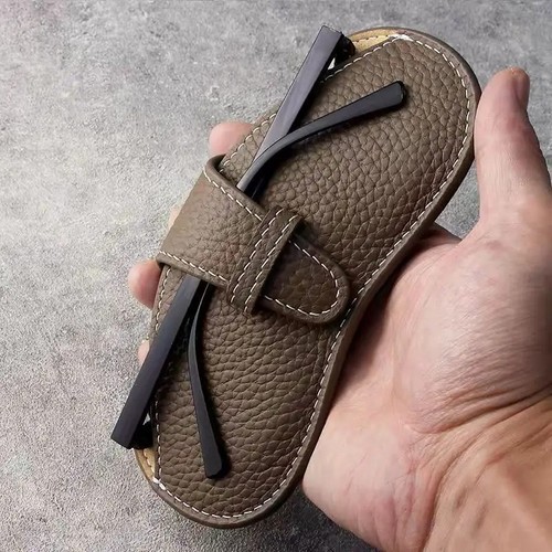 Soft leather glasses - soft, case