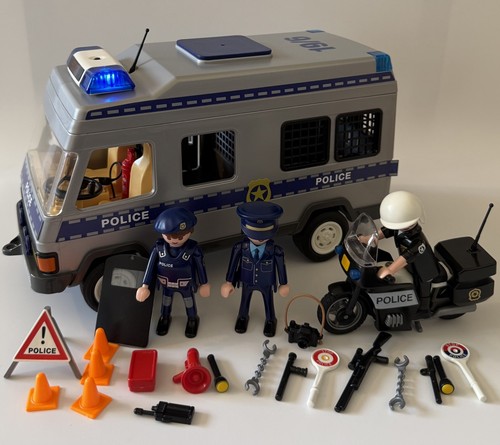 Playmobil police van - playmobil,