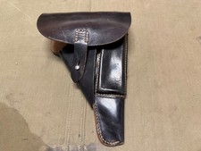 ORIGINAL WWII GERMAN WALTHER P38 PISTOL SOFT SHELL HOLSTER-MARKED