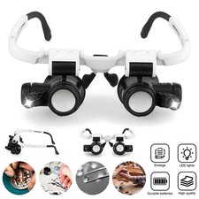 8/15/25x Magnifier Glasses w/