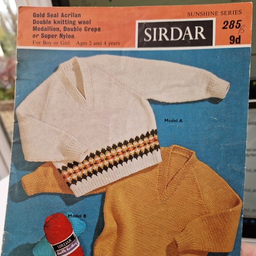 Sirdar 285 knitting pattern
