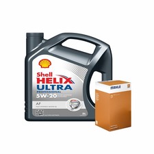 Engine Oil 5W20 5L Shell Helix Ultra Professional AF - Mahle Oil Filter Kit