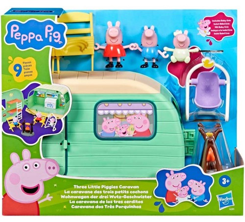 Peppa pig three little - three,