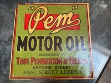 Original Vintage Pem Motor Oil