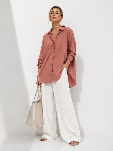 Cos dusty pink oversized - cos,