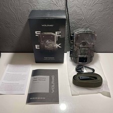 WOLFANG Wildlife Camera 48MP 4K HD Trail Camera with 940 nm IR LEDs Hunting