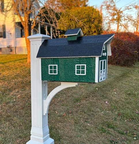 Amish made wooden - wooden, mailbox