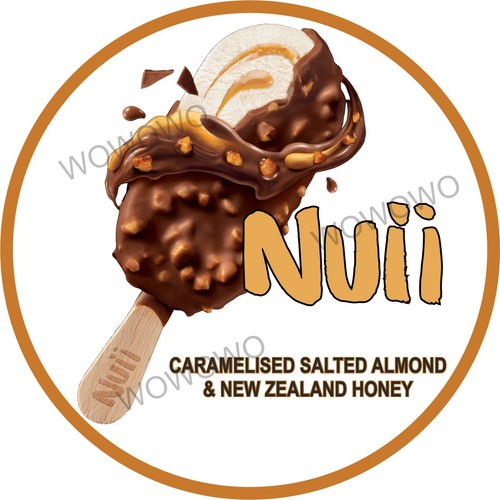 Ice cream van sticker lolly - cream,