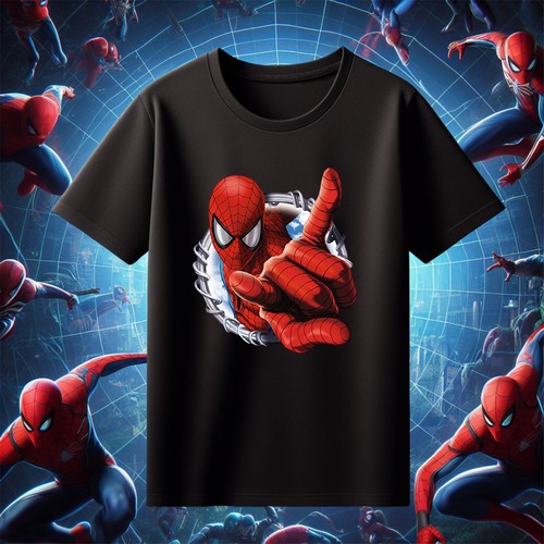 Spiderman shirt superhero t - spiderman, t-shirt,
