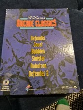 Williams Arcade Classics Defender Joust Robotron Bubbles Sinistar 6 x PC Games