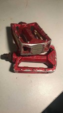 KKT AMX 1/2" RED OLD SCHOOL BMX PEDALS