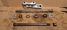 Yamaha TRX850 Front & Rear Spindles Caliper Bracket Spacers Chain Adjusters