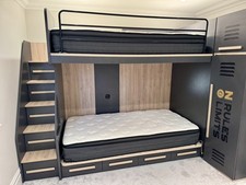 Teenage  Bunk Bed and wardrobe