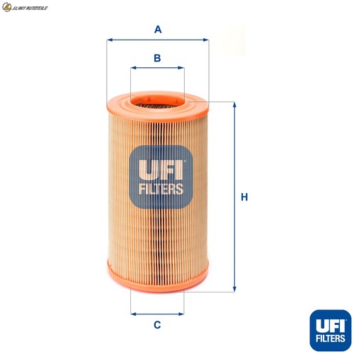 Air filter 524 - filter, 27.524.00