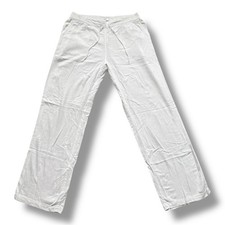 NEXT White Linen Blend Wide