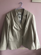 M&S Ladies Linen Blazer Size