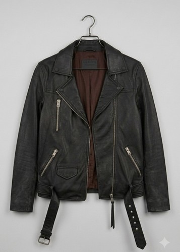All saints leather - saints, jacket
