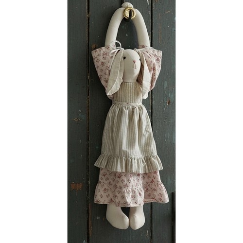 Primitive cloth hanging bunny - hanging,