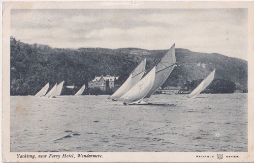 Postcard 1906 windermere - postcard,