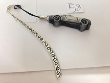 Pattern bookmark with cord